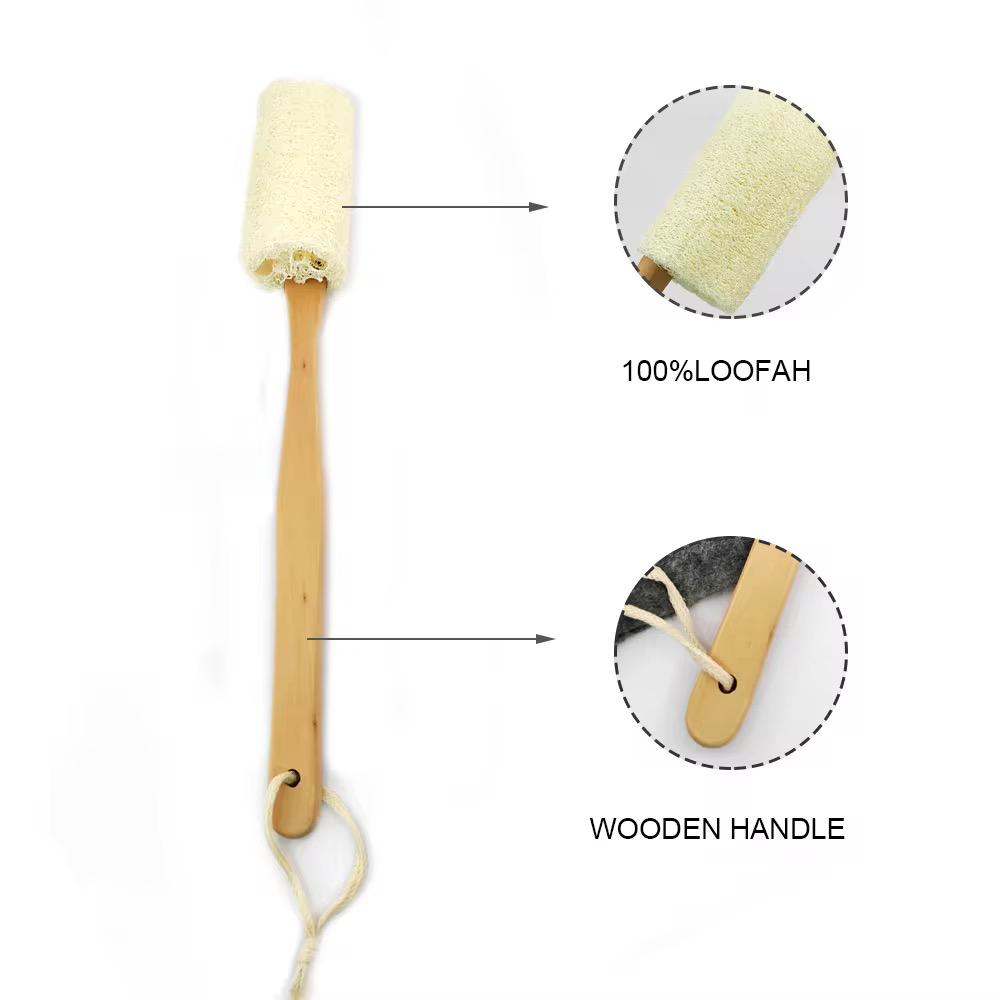 Long Handle Natural Body Scrub Long Handle Natural Body Scrub